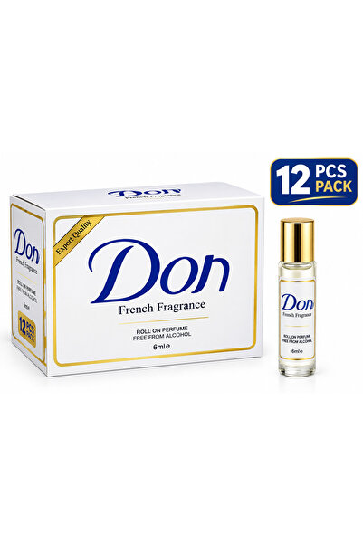 Rifas Don Don FRENCH FRAGRANCE OIL 6ML FREE FROM ALCOHOL (PACK OF 12)