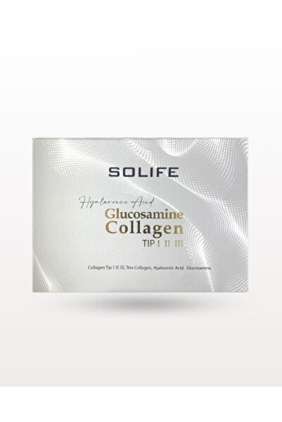 SOLIFE Hyaluronic Acid Glucosamine Collagen Trio + Gençlik Serumu Kapsülleri