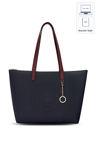 U.S. Polo Assn. Lacıvert-Bordo Kadın Omuz Çantası Us26670