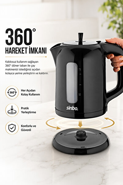 Sinbo STM-5840 Elektrikli Çay Seti