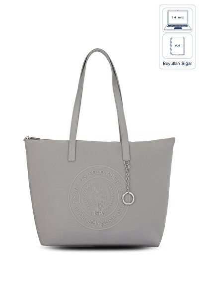 U.S. Polo Assn. Gray Women's Shoulder Bag Us26670