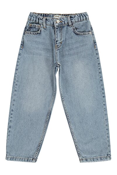 Civil Boys Beli Lastikli 10-13 Yaş Pantolon - Mavi