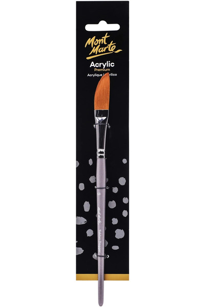 Mont Marte Mm Artist Acrylic Brush Premium Taklon Dagger 5/8