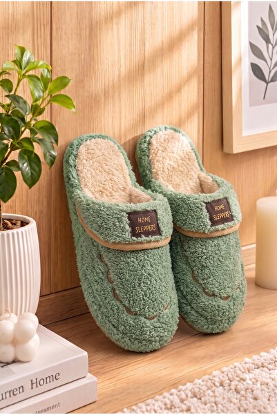 StWenn Women's House Slippers Sherpa Textured Winter Warm Furry Comfortable N...