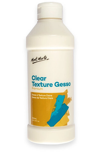 Mont Marte Şeffaf Dokulu Gesso Premium 500ml