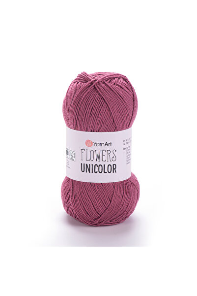 Yarnart Flowers Unicolor - Hand Knitting Thread Dried Rose-763
