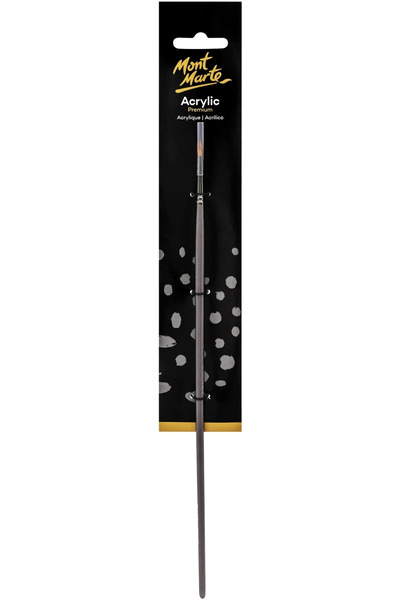 Mont Marte Artist Acrylic Paint Brush Premium Taklon Round 2