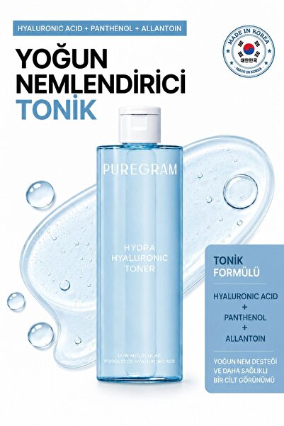 PUREGRAM Nemlendirici ve Besleyici Tonik / Hydra Hyaluronic Toner 300ml
