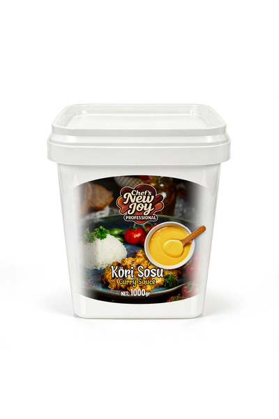 chef's new joy professional Curry Sauce 1000 gr Köri Sosu Köri Tozu