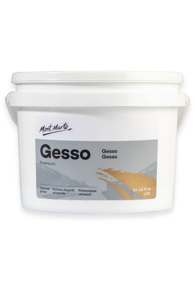 Mont Marte Λευκό Gesso Premium 1.89 Λίτρα