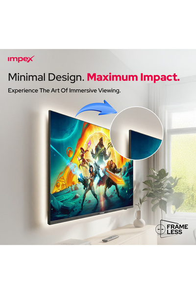 IMPEX Gloria 32 Smart HD Ready 32 Inch Android LED TV (8GB Memory, 1GB RAM, Quad Core, WiFi)