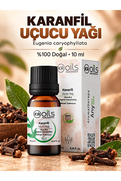 KAOils Pure Essence Clove Bud Essential Oil 10 ml - Clove Bud Essential Oil 1...