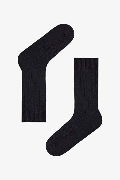 Penti Siyah Erkek Classic Black Soket Çorap