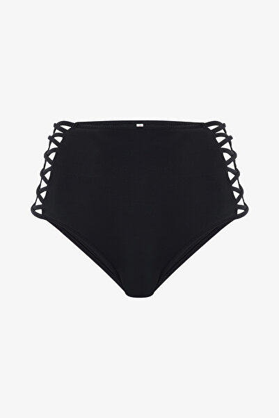Penti Siyah High Fashion Yüksek Bel Bikini Altı