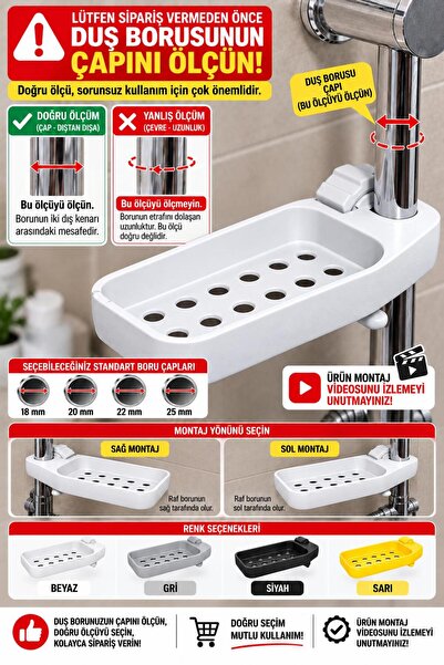 SONMEZSTORE DUŞ RAYI, DUŞ BORUSU SABUNLUĞU, BANYO SABUNLUĞU, DUŞAKABİN-BANYO ...