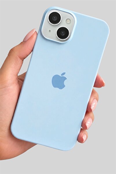 ProNorth Iphone 13-14 Uyumlu Kılıf Logolu Lansman Soft Yumuşak Içi Kadife Sil...