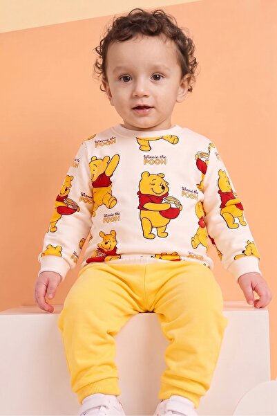 Rocha Baby Honey Bear Printed Cotton Baby Boy 2-Piece Set