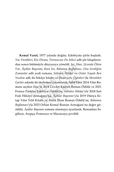 Doğan Kitap Onlar Yaşadı Ben Yazdım / Kemal Varol / / 9786258036657