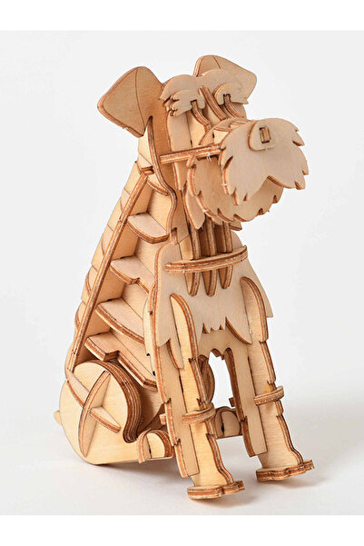Choice 3D Wooden Animal Puzzle Sherina dog model Kids Wood Craft Brain Teaser...