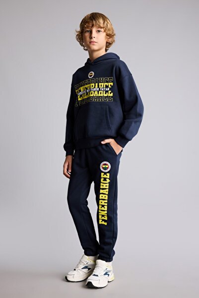 DeFacto Fenerbahçe Thick Fabric Printed Sweatpants for Boys I6619A826Wn