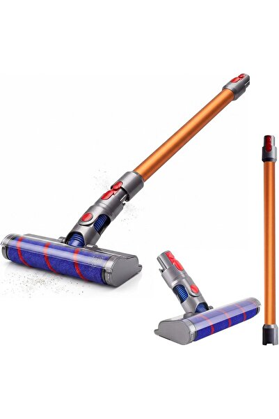 ticimark Dyson V7 V8 V10 V11 V15 ile Uyumlu Lazer Işıklı Turbo Başlık ve Turu...
