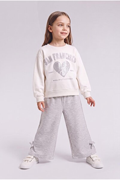 DeFacto 2-Piece Set Printed Sweatshirt and Sweatpants for Baby Girl I7733A526Au
