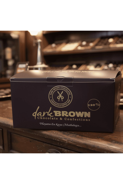 Dark Brown Roş Çikolata - Kayısı Çekirdekli Sütlü Lezzet 500 Gram