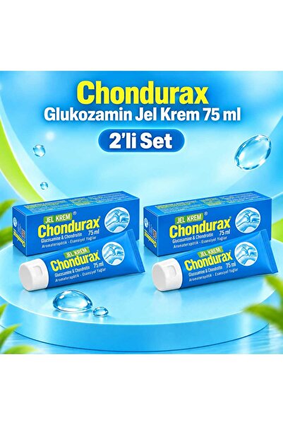 Chondurax Glucosamine Chondroitin MSM Jel Krem 75ml 2' Lİ PAKET