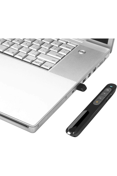 DailyTech Kablosuz Sunum Kumandası Presenter 2.4GHz USB PowerPoint Clicker Ses Link Kontrol