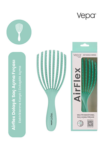 Vepa Airflex Multifunctional Detangling Hair Brush, Easy Combing, Anti-Frizz ...