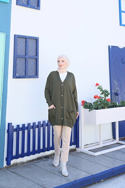 NİSUM MODA جيب قصير بأزرار سترة
