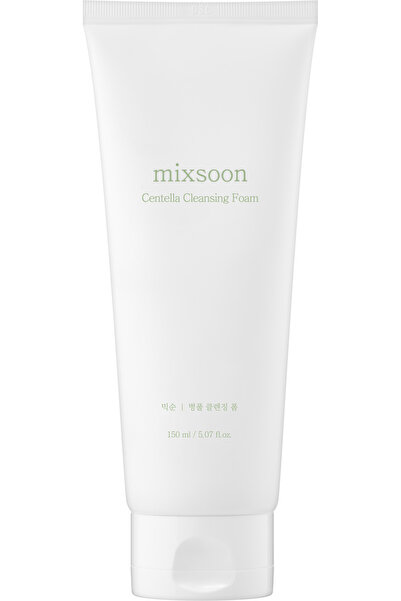 mixsoon Centella Cleansing Foam - Yatıştırıcı, Salsilik Asit İçeren Nazik Tem...