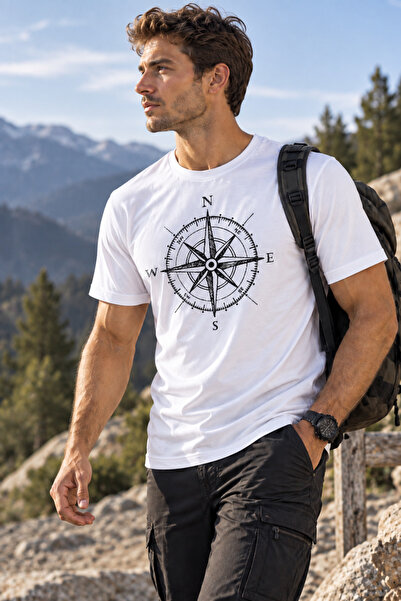 GENIUS STORE Κατάστημα Unisex εμπριμέ μπλουζάκι για υπαίθριο αθλητικό μπλουζάκι
