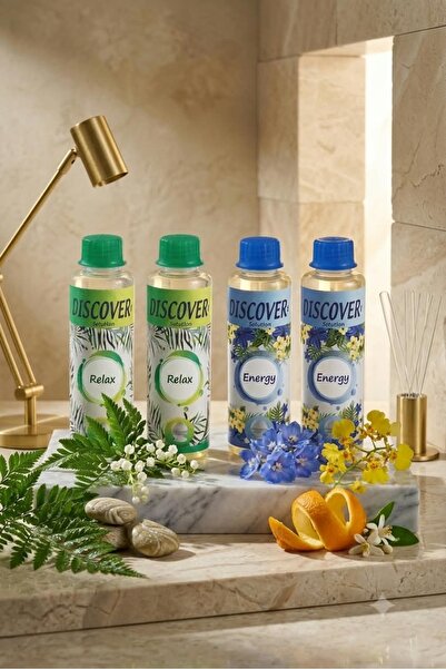 Discover Sihirli Küre Hava Temizleme Makine Solüsyonu 4 Adet 150 Ml, 2 Adet R...