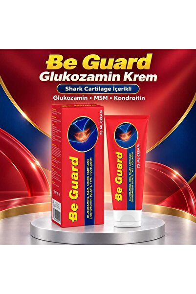 Be Guard Glukozamin Kondroitin Msm Shark Cartilage Tip 2 Kolajen Jel Eklem Ka...
