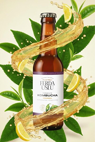Fermente Mutfağım Probiyotik Kombucha 330 ml