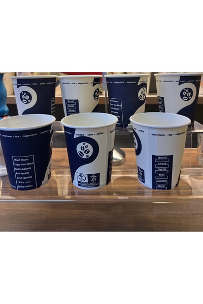 SBStrend Üreticiden 7 Oz KALIN GRAMAJ Karton Kağıt Bardak Koli 3000 Adet