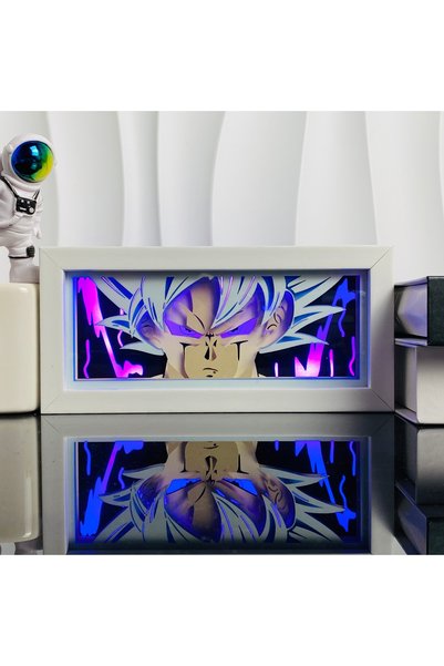 Choice35 صندوق إضاءة أنمي بانداي 06-RGB، صندوق إضاءة ظلي مقصوص من الورق، إطار...