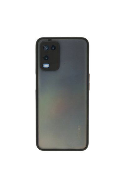 Generic Oppo a54 4g case montreal silicone cover - black