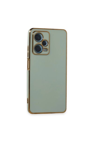 Generic غلاف هاتف Xiaomi Redmi Note 12 Pro Plus مصنوع من السيليكون - أخضر فاتح