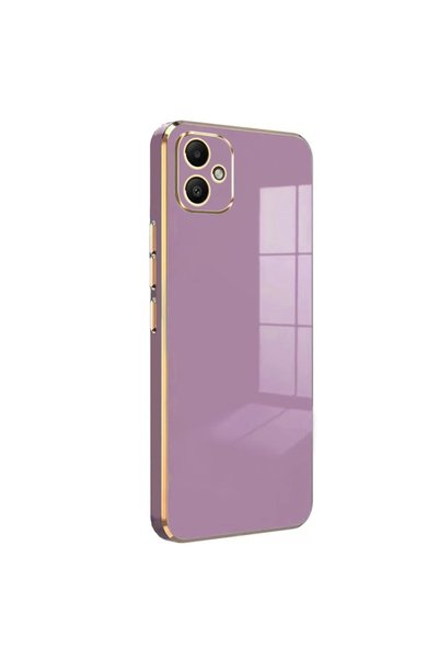 FMA Samsung Galaxy A05 Case Volet Silicone - Purple