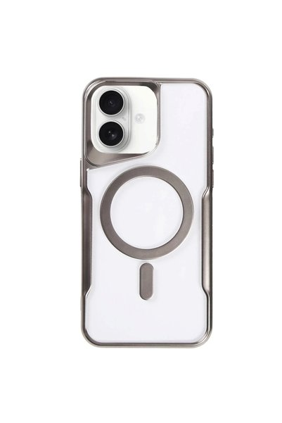 FMA Apple iphone 16 case boyi magsafe silicone cover - titan grey