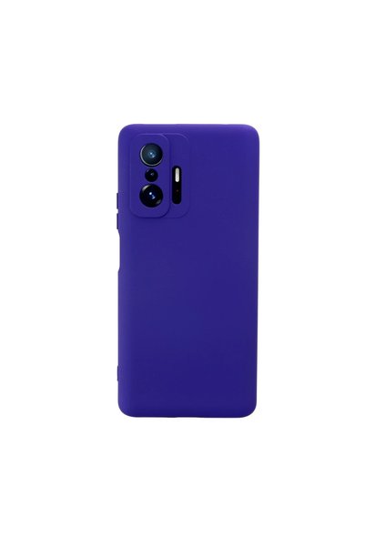 Generic Brand Xiaomi Mi 11T Pro Case Nano Velvet Silicone - Purple