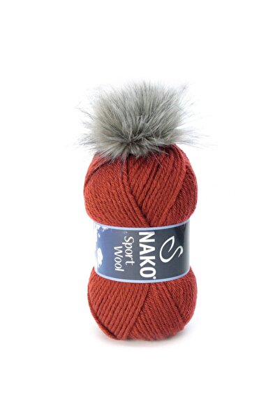 NAKO Sport Wool Ponpon 04409 Örgü İpi