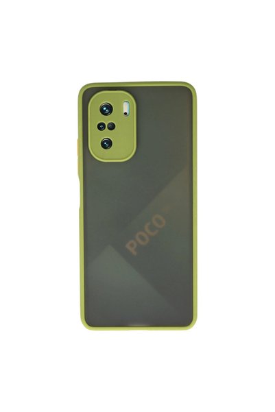 FMA Xiaomi Poco F3 Case Montreal Silicone Cover - Light Green