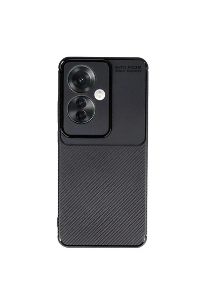 OtoTech غطاء كربون أوتو فوكس لهاتف أوبو رينو 11F - أسود