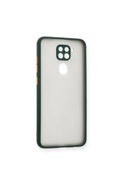 Generic Brand Xiaomi Redmi Note 9 Case Montreal Silicone Cover - Green