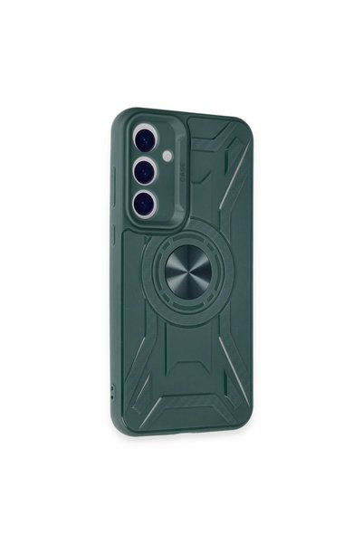 Generic Brand Samsung Galaxy A35 5g Case Lincoln Silicone - Dark Green
