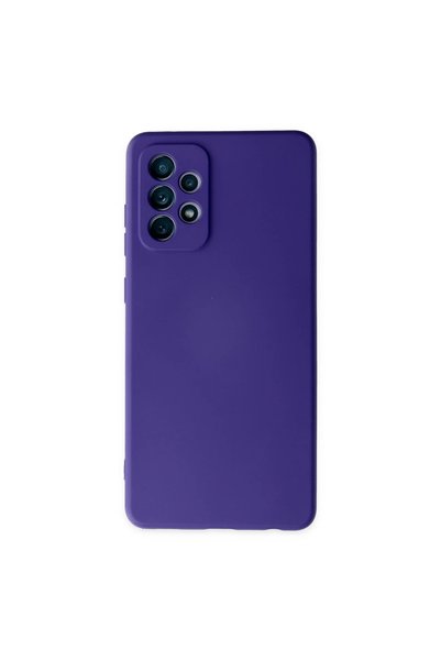 FMA Samsung Galaxy A72 Case Nano Velvet Silicone - Purple