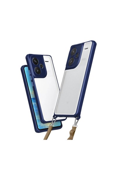 Generic Brand حافظة هاتف Xiaomi Redmi Note 13 Pro Plus من السيليكون بخمسة حاف...